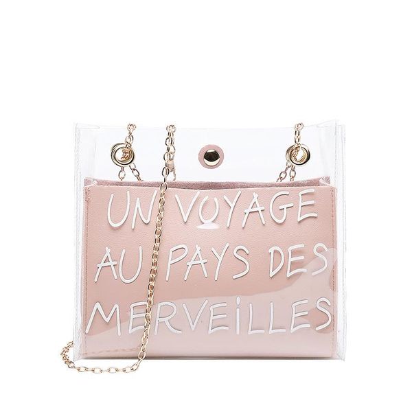 evening bags fashion jelly shoulder bag for lady summer mini travel pvc transparent female messenger with chain purse women
evening bags fashion jelly shoulder bag for lady summer mini travel pvc transparent female messenger with chain purse women