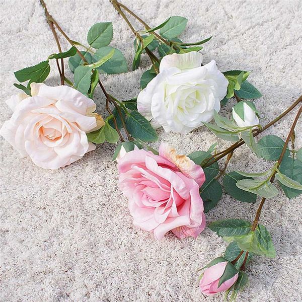 decorative flowers & wreaths 2 heads artificial rose bouquet real touch wedding decoration bride hold silk fake for home garden decor floral
decorative flowers & wreaths 2 heads artificial rose bouquet real touch wedding decoration bride hold silk fake for home garden decor floral