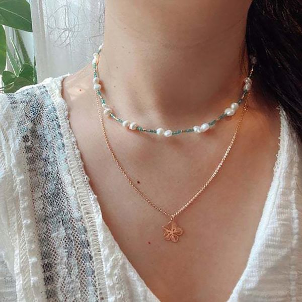 chains moloye 2021 temperament ins freshwater pearl glass bead necklace summer small fresh clavicle chain wild female, Silver
chains moloye 2021 temperament ins freshwater pearl glass bead necklace summer small fresh clavicle chain wild female, Silver