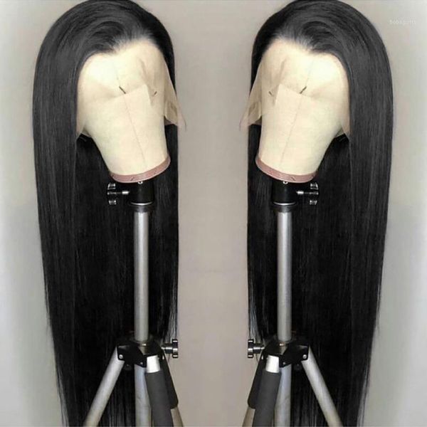 30 inch malaysia glueless 13x4 lace front human hair wigs pre plucked with baby straight frontal wig full for women1, Black;brown
30 inch malaysia glueless 13x4 lace front human hair wigs pre plucked with baby straight frontal wig full for women1, Black;brown