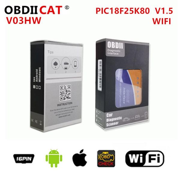 obdll cat 100pcs elm 327 pic25k80 v03hw v1.5 wifi obd2 auto code reader super mini elm327 for android / ios readers & scan tools
obdll cat 100pcs elm 327 pic25k80 v03hw v1.5 wifi obd2 auto code reader super mini elm327 for android / ios readers & scan tools