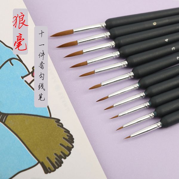 painting pens langhao line drawing stroke oil painting brush watercolor pen number straight, Black;red
painting pens langhao line drawing stroke oil painting brush watercolor pen number straight, Black;red