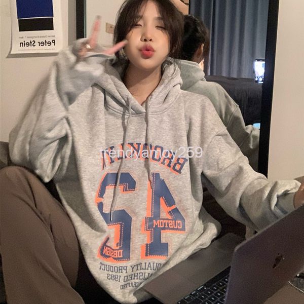 women's hoodies & sweatshirts american women's sweater autumn winter loose ins lazy wind bf plush thickened chic coat, Black
women's hoodies & sweatshirts american women's sweater autumn winter loose ins lazy wind bf plush thickened chic coat, Black