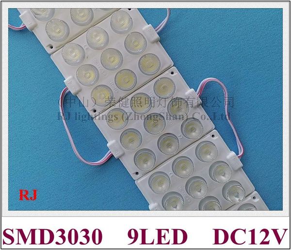 injection led light module with lens dc12v smd 3030 9led 5w 75mm*60mm back for sign letter and lighting boxes modules
injection led light module with lens dc12v smd 3030 9led 5w 75mm*60mm back for sign letter and lighting boxes modules