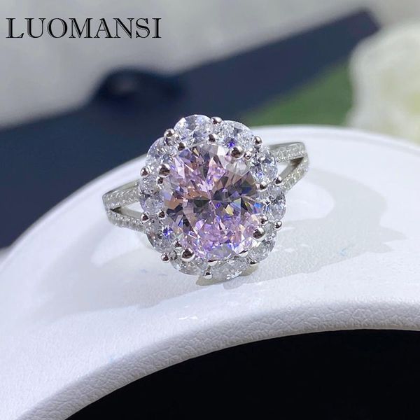 cluster rings luomansi egg shape pink diamond s925 silver ring super flash jewelry wedding engagement party woman gift, Golden;silver
cluster rings luomansi egg shape pink diamond s925 silver ring super flash jewelry wedding engagement party woman gift, Golden;silver