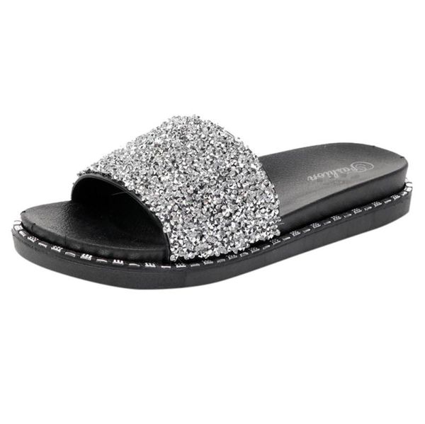 slippers sagace women plus size slipper fashion women's shiny low heel flat non-slip beach casual, Black
slippers sagace women plus size slipper fashion women's shiny low heel flat non-slip beach casual, Black