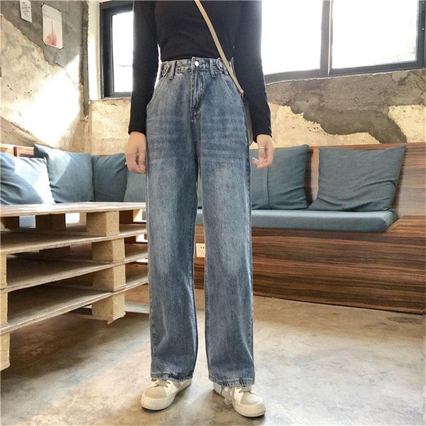 hzirip slimming straight plus size loose 2021 summer chic fashion women high waist casual all match jeans denim trousers women's, Blue
hzirip slimming straight plus size loose 2021 summer chic fashion women high waist casual all match jeans denim trousers women's, Blue