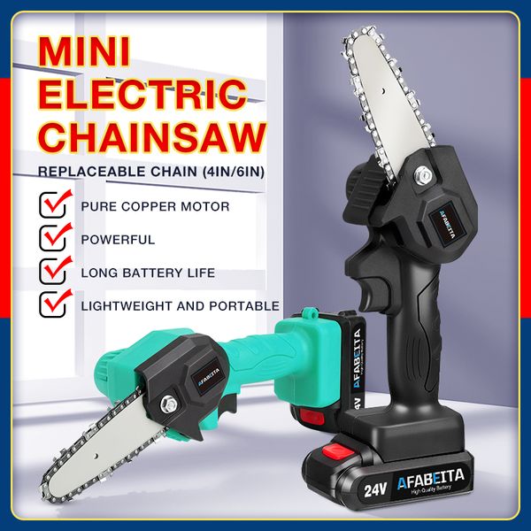 4in/6in mini electric saw chainsaw 24v cordless for fruit tree woodworking garden tools with batterys hand held wood cutters
4in/6in mini electric saw chainsaw 24v cordless for fruit tree woodworking garden tools with batterys hand held wood cutters