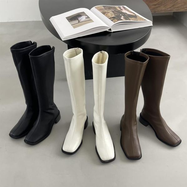 boots brand women's shoes zipper thigh-high boots-women fashion over-the-knee rubber 2021 ladies pointy low microfiber western f, Black
boots brand women's shoes zipper thigh-high boots-women fashion over-the-knee rubber 2021 ladies pointy low microfiber western f, Black
