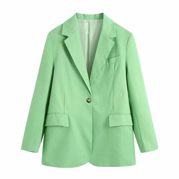 women's suits & blazers women single button green casual suit coat female tailored collar long sleeve outerwear office lady loose c112, White;black
women's suits & blazers women single button green casual suit coat female tailored collar long sleeve outerwear office lady loose c112, White;black