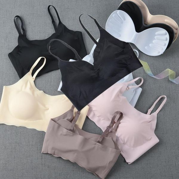 bras japanese summer triangle ultra-thin bra women one-piece unmarked sports wrap chest close breathable gathered, Red;black
bras japanese summer triangle ultra-thin bra women one-piece unmarked sports wrap chest close breathable gathered, Red;black