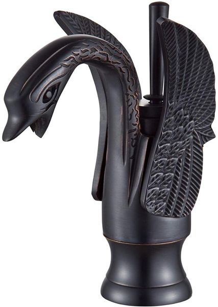 bathroom sink faucets impeu swan shape faucet, classic black color, single handle one hole deck mount lavatory taps, oil rubbed bronze
bathroom sink faucets impeu swan shape faucet, classic black color, single handle one hole deck mount lavatory taps, oil rubbed bronze