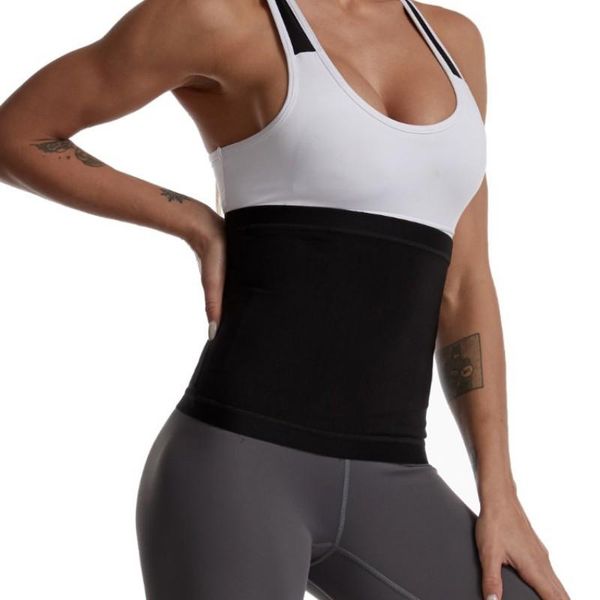 female sauna sweating waistband fitness padded belt body shaping sports corset belly waist support, Black;gray
female sauna sweating waistband fitness padded belt body shaping sports corset belly waist support, Black;gray