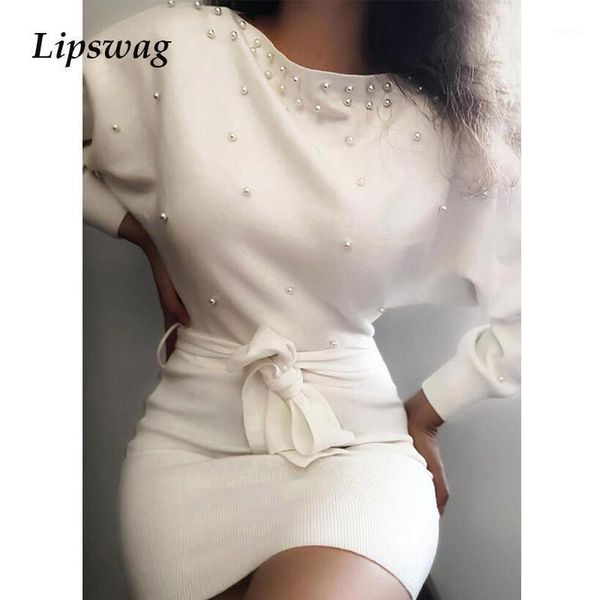 women solid vintage o-neck slim autumn dress spring elegant beading party dresses casual long sleeve bandage belt bodycon, Black;gray
women solid vintage o-neck slim autumn dress spring elegant beading party dresses casual long sleeve bandage belt bodycon, Black;gray