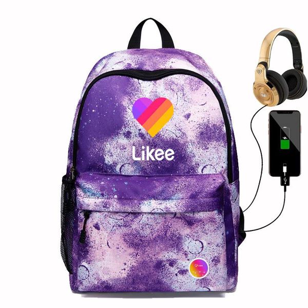 backpack likee app more than like starry usb charging lapwomen men travel shoulder bags large capacity school
backpack likee app more than like starry usb charging lapwomen men travel shoulder bags large capacity school
