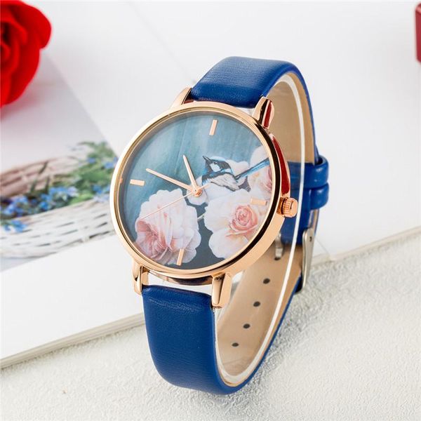 wj-8776 fashion leather strap women watch casual flowers quartz wrist ladies luxury watches relogio feminino gift wristwatches, Slivery;brown
wj-8776 fashion leather strap women watch casual flowers quartz wrist ladies luxury watches relogio feminino gift wristwatches, Slivery;brown