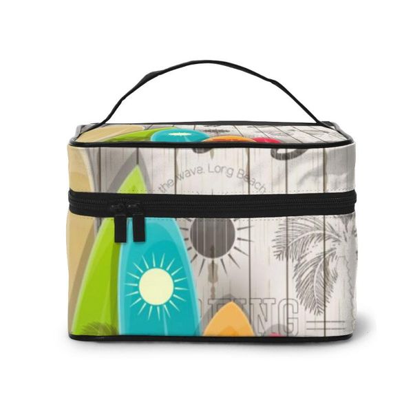 travel cosmetic bag fashion lady surfing surfboards storage bags large capacity women makeup & cases
travel cosmetic bag fashion lady surfing surfboards storage bags large capacity women makeup & cases
