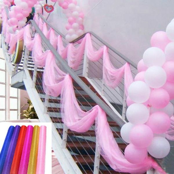crystal organza sheer fabric swags for wedding party table chair decoration event supplies 5zsh015-2 decorative flowers & wreaths
crystal organza sheer fabric swags for wedding party table chair decoration event supplies 5zsh015-2 decorative flowers & wreaths