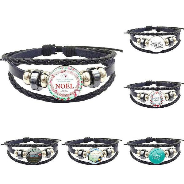 charm bracelets super institutrice joyeux noel for valentine's day gift fashion glass cabochon black leather bracelet bangle vintage, Golden;silver
charm bracelets super institutrice joyeux noel for valentine's day gift fashion glass cabochon black leather bracelet bangle vintage, Golden;silver