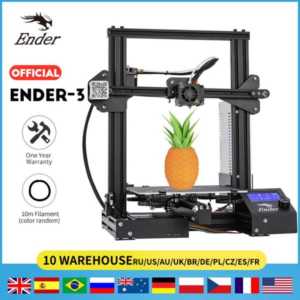printers ender-3 3d printer kit large print size ender3 ender-3x continuation power creality 
printers ender-3 3d printer kit large print size ender3 ender-3x continuation power creality