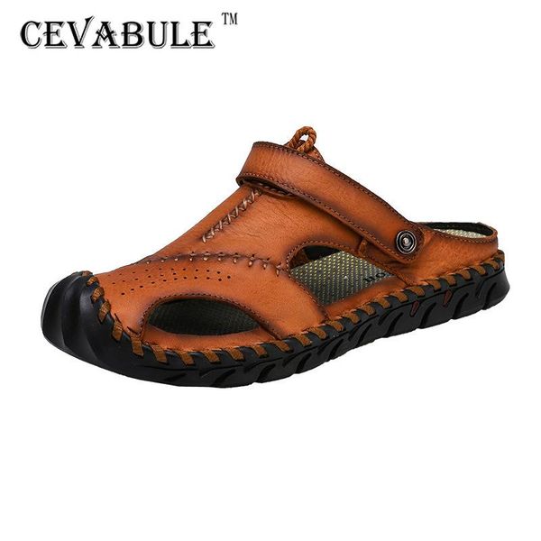 sandals cevabule summer men's woven outdoor large size rome personalized leather shoes clk, Black
sandals cevabule summer men's woven outdoor large size rome personalized leather shoes clk, Black
