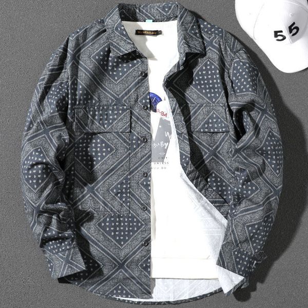 men's suits & blazers man's shirt big pocket geometry square neck thin jacket youth casual clothes wholesale iafk, White;black
men's suits & blazers man's shirt big pocket geometry square neck thin jacket youth casual clothes wholesale iafk, White;black