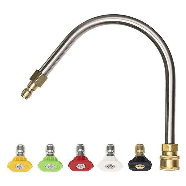 high-pressure car wash cleaning accessories 1/4 quick-connect no dead angle 360-degree extension rod 5 nozzles water gun & snow foam lance
high-pressure car wash cleaning accessories 1/4 quick-connect no dead angle 360-degree extension rod 5 nozzles water gun & snow foam lance