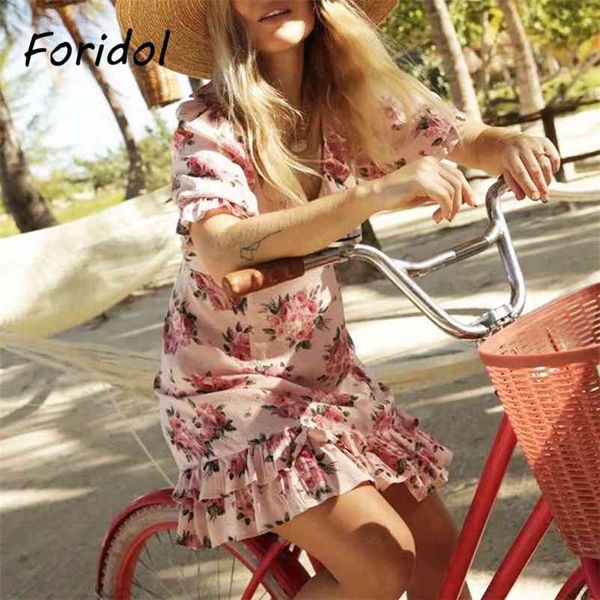 foridol floral print pink summer dress women v neck vintage short beach dress ruffle layered australia mini boho sundress 210415, Black;gray
foridol floral print pink summer dress women v neck vintage short beach dress ruffle layered australia mini boho sundress 210415, Black;gray