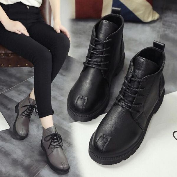 boots 2021 women genuine leather shoes for winter woman casual spring botas mujer female ankle, Black
boots 2021 women genuine leather shoes for winter woman casual spring botas mujer female ankle, Black