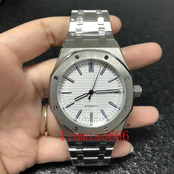 luxury new fashion brand stainless steel mechanical watch 42mm automatic date 3a men's watches, Slivery;brown
luxury new fashion brand stainless steel mechanical watch 42mm automatic date 3a men's watches, Slivery;brown