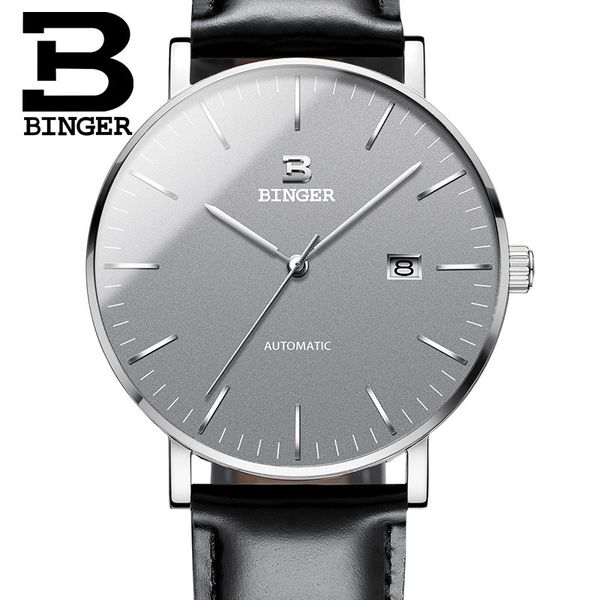 swiss binger watches men casual trademark relogio masculino waterproof automatic movement mechanical, Slivery;brown
swiss binger watches men casual trademark relogio masculino waterproof automatic movement mechanical, Slivery;brown