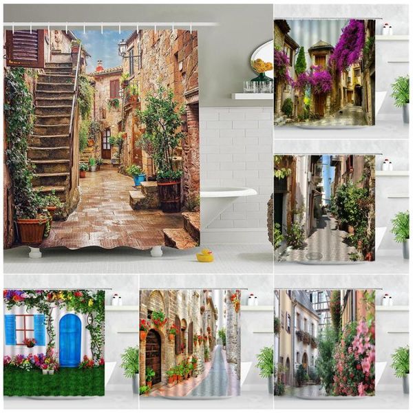 shower curtains street view flowers house scenic print waterproof home bathtub decor screen polyester cloth bathroom curtain set
shower curtains street view flowers house scenic print waterproof home bathtub decor screen polyester cloth bathroom curtain set