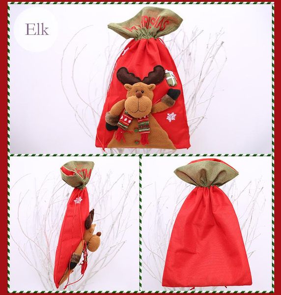christmas decorations large three dimensional linen gift bag santa claus backpack styling
christmas decorations large three dimensional linen gift bag santa claus backpack styling