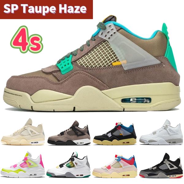 4 4s men women basketball shoes sp taupe haze white oreo x sail bred noir guava ice rasta mens sneakers, Black
4 4s men women basketball shoes sp taupe haze white oreo x sail bred noir guava ice rasta mens sneakers, Black