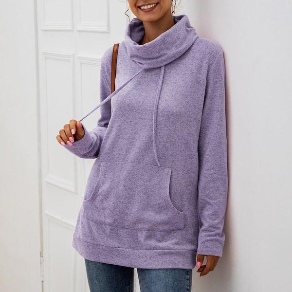 women's hoodies & sweatshirts casual pocket sweatshirt women long sleeve oversized fall 2021 hoodie solid color turtleneck, Black
women's hoodies & sweatshirts casual pocket sweatshirt women long sleeve oversized fall 2021 hoodie solid color turtleneck, Black