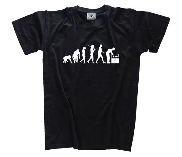 standard edition tropical aquarium fish evolution t-shirt s-xxxl, White;black