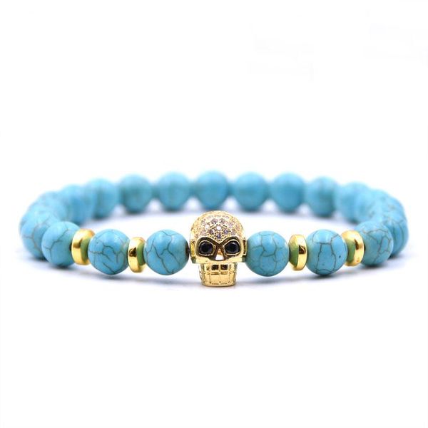kang hua 2021 5 colors 8mm stone charm bracelet classic pave cz gold skull bracelets for men&women jewelry beaded, strands, Black
kang hua 2021 5 colors 8mm stone charm bracelet classic pave cz gold skull bracelets for men&women jewelry beaded, strands, Black