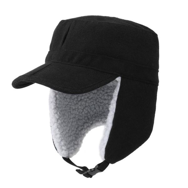 connectyle mens women warm trapper hat thick sherpa lined earflaps foldable male female winter ski skate with visor military cap, Blue;gray
connectyle mens women warm trapper hat thick sherpa lined earflaps foldable male female winter ski skate with visor military cap, Blue;gray