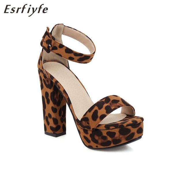 leopard grain women sandals flock high heel summer platform shoes peep toe gladiator party, Black
leopard grain women sandals flock high heel summer platform shoes peep toe gladiator party, Black