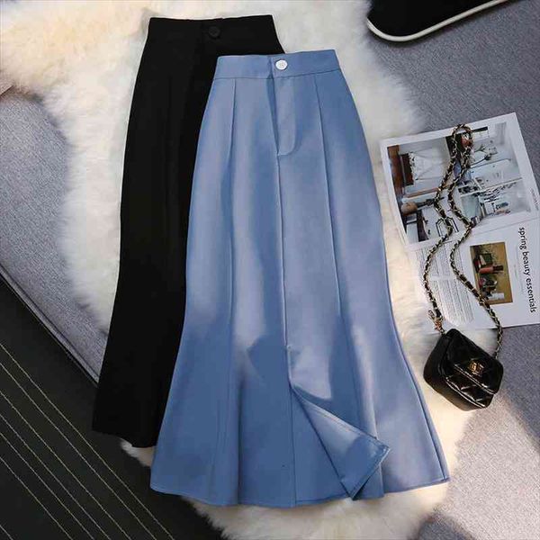 summer women long skirt black blue split mermaid skirt elegant high waist ol office tight longa faldas k1222
summer women long skirt black blue split mermaid skirt elegant high waist ol office tight longa faldas k1222