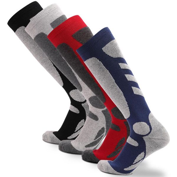 sports socks winter warm thicker knee-high skiing men cotton bottom towel wicking snowboarding hiking climbing outdoor, Black
sports socks winter warm thicker knee-high skiing men cotton bottom towel wicking snowboarding hiking climbing outdoor, Black