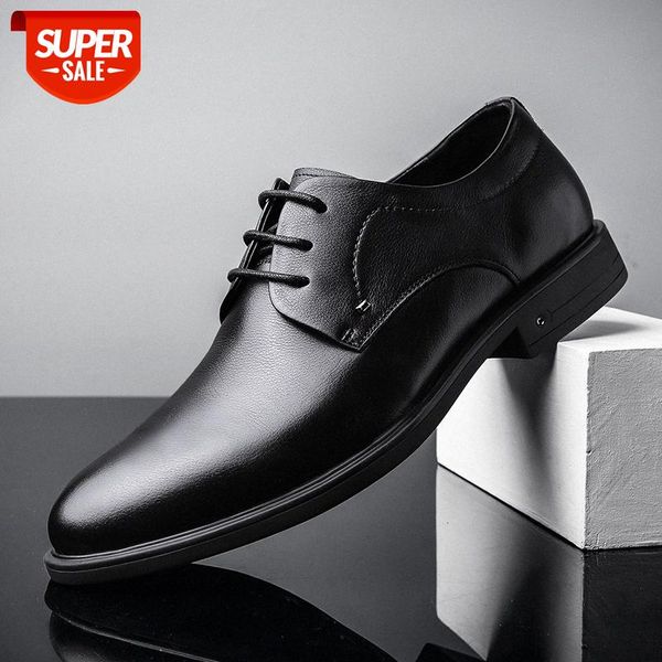 trendy male british round toe fashion leather shoes autumn style men's increased casual business korean lace-up black #480m
trendy male british round toe fashion leather shoes autumn style men's increased casual business korean lace-up black #480m