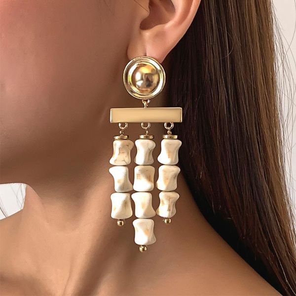 dangle & chandelier lacteo bohemian multi layered natural stone tassel drop earrings for women hip hop female jewelry accessories, Silver
dangle & chandelier lacteo bohemian multi layered natural stone tassel drop earrings for women hip hop female jewelry accessories, Silver