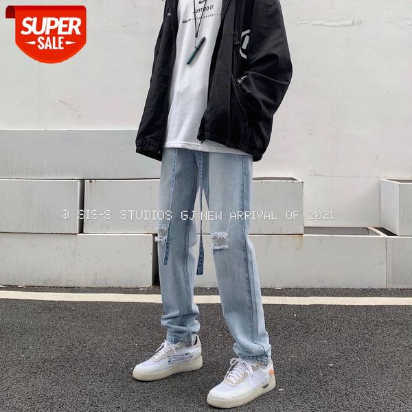 2021 new style men's high street broken ribbon drawstring fashion jeans skinny casual pants blue/black color trousers -3xl #ws54
2021 new style men's high street broken ribbon drawstring fashion jeans skinny casual pants blue/black color trousers -3xl #ws54