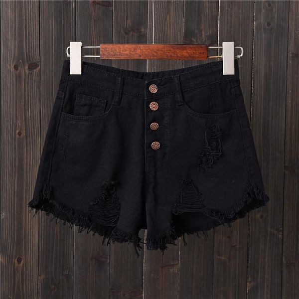 women's shorts female hole high sale 6xl solid jean clothing large straight fashion waist denim summer size, White;black
women's shorts female hole high sale 6xl solid jean clothing large straight fashion waist denim summer size, White;black