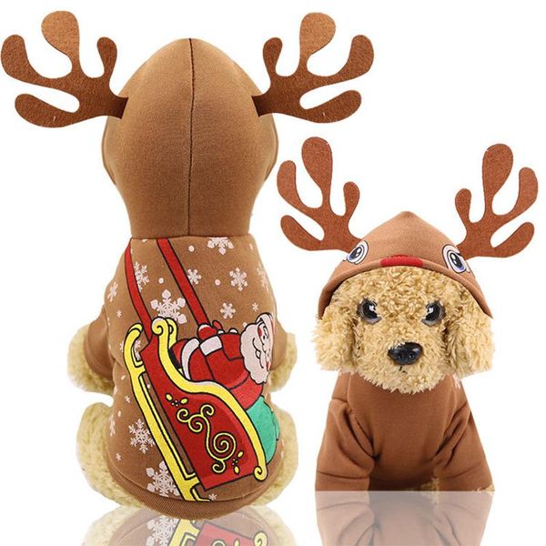 dog apparel pet christmas elk costume clothes winter warm plush thickening cotton coat jackets puppy outfit
dog apparel pet christmas elk costume clothes winter warm plush thickening cotton coat jackets puppy outfit