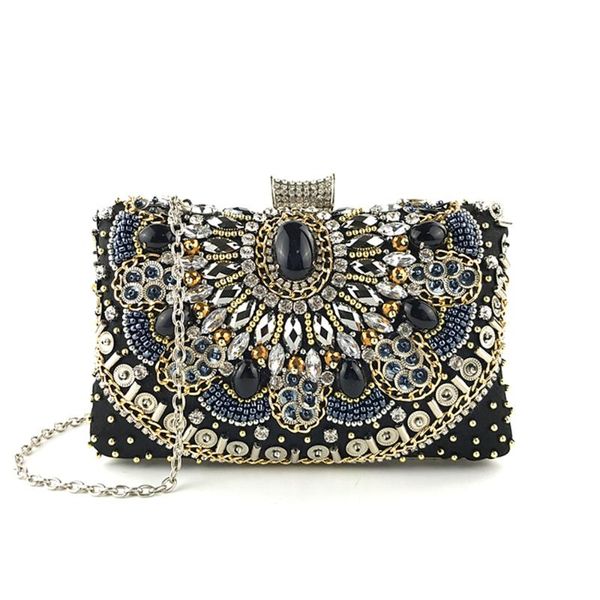 baoyafang women black crystal handbags party evening bags woman wedding bag for bride chain shoulder day clutches
baoyafang women black crystal handbags party evening bags woman wedding bag for bride chain shoulder day clutches