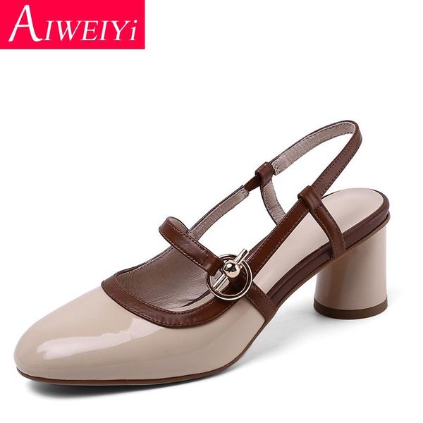 dress shoes cow leather woman mixed color platform pumps genuine slingback high heels party summer, Black
dress shoes cow leather woman mixed color platform pumps genuine slingback high heels party summer, Black