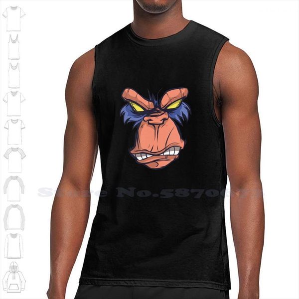 angry ape face summer funny tank sleeveless vest for men women get tags cool monkey hypebeast red blue chimp, White;black
angry ape face summer funny tank sleeveless vest for men women get tags cool monkey hypebeast red blue chimp, White;black