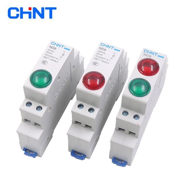 smart home control 1pc chint nd9 pilot lights led red green ac/dc 24v 220v modular din rail lamp indicator light
smart home control 1pc chint nd9 pilot lights led red green ac/dc 24v 220v modular din rail lamp indicator light